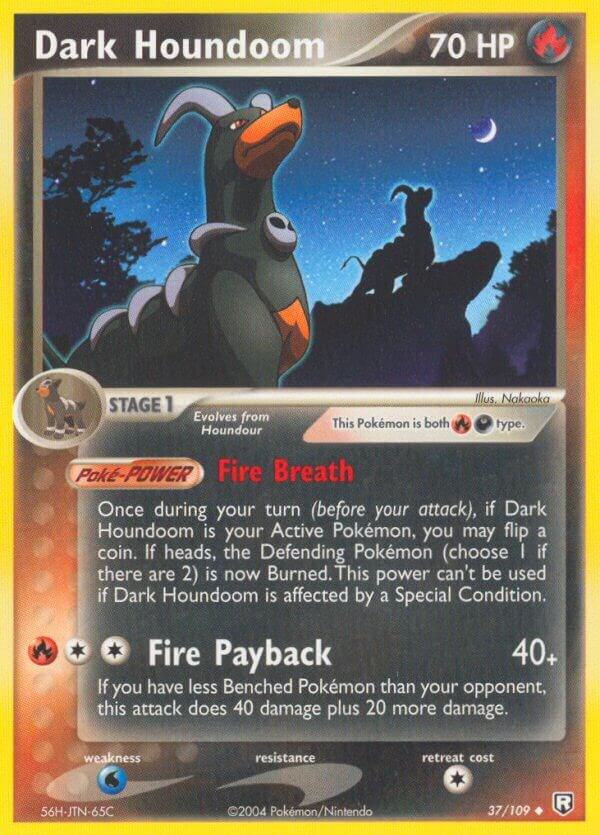 Dark Houndoom 37/109 EX Team Rocket Returns HP