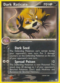 Dark Raticate 17/109 Reverse Holo EX Team Rocket Returns DMG