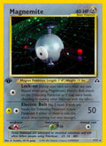 Magnemite (7) 07/75 Unlimited Holo Neo Discovery MP