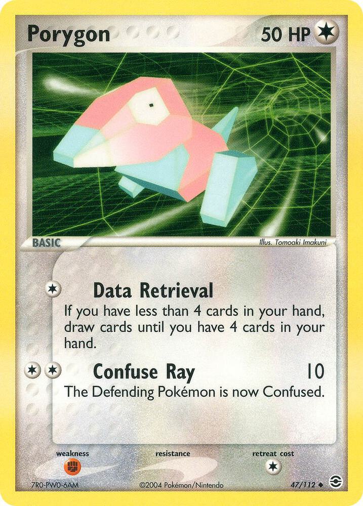 Porygon 47/112 EX FireRed & LeafGreen MP
