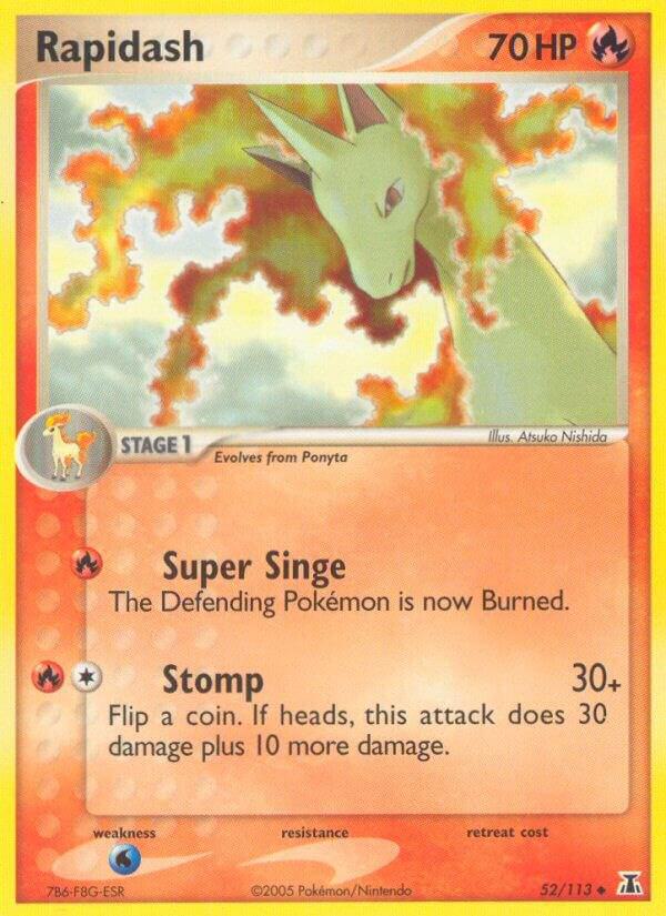 Rapidash 52/113 EX Delta Species LP