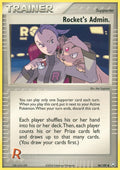 Rocket's Admin. 86/109 EX Team Rocket Returns HP
