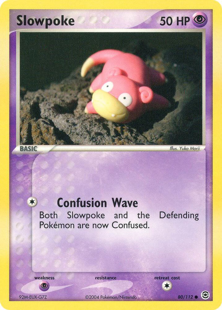 Slowpoke 80/112 EX FireRed & LeafGreen NM