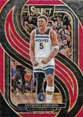 Anthony Edwards #130 2024-25 Panini Select Red Wave Prizm Minnesota Timberwolves NM
