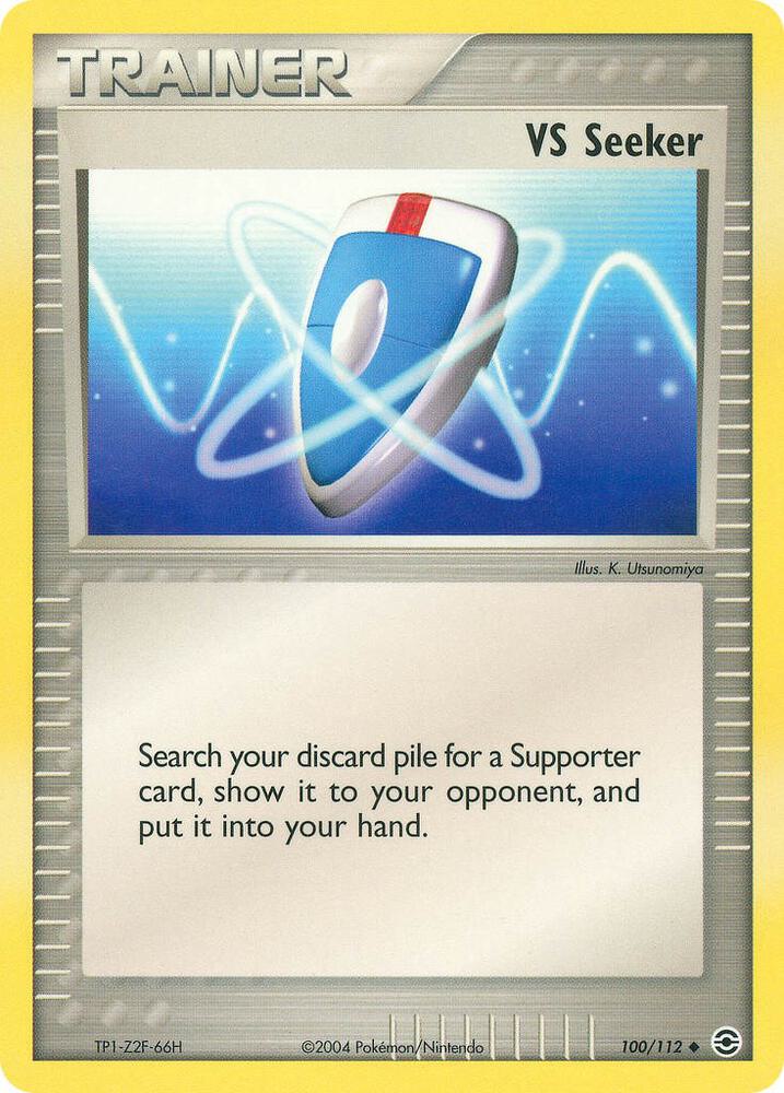 VS Seeker 100/112 EX FireRed & LeafGreen NM