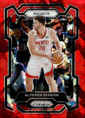 Alperen Sengun #20 2023-24 Panini Prizm Prizms Red Ice Houston Rockets NM