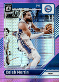 Caleb Martin #46 2024-25 Donruss Optic Hyper Pink Philadelphia 76ers NM