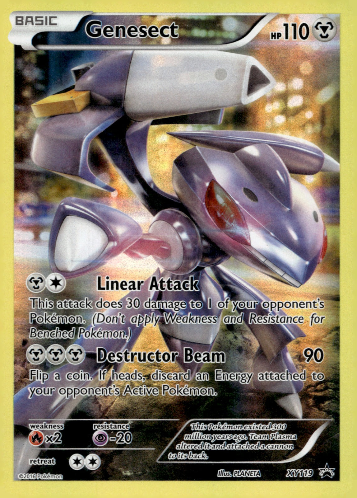 Genesect XY119 Holo XY Promos NM