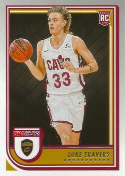 Luke Travers #272 RC 2022-23 Hoops Base Cleveland Cavaliers NM