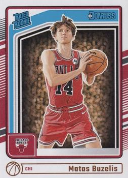 Matas Buzelis #240 RC 2024-25 Donruss Base Chicago Bulls NM