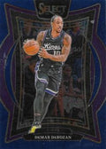 DeMar DeRozan #33 2024-25 Panini Select Blue (Retail) Sacramento Kings NM