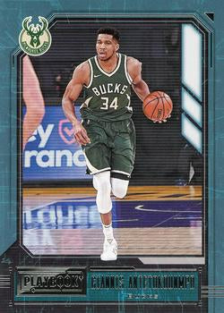 Giannis Antetokounmpo #185 2020-21 Panini Chronicles Base Milwaukee Bucks NM
