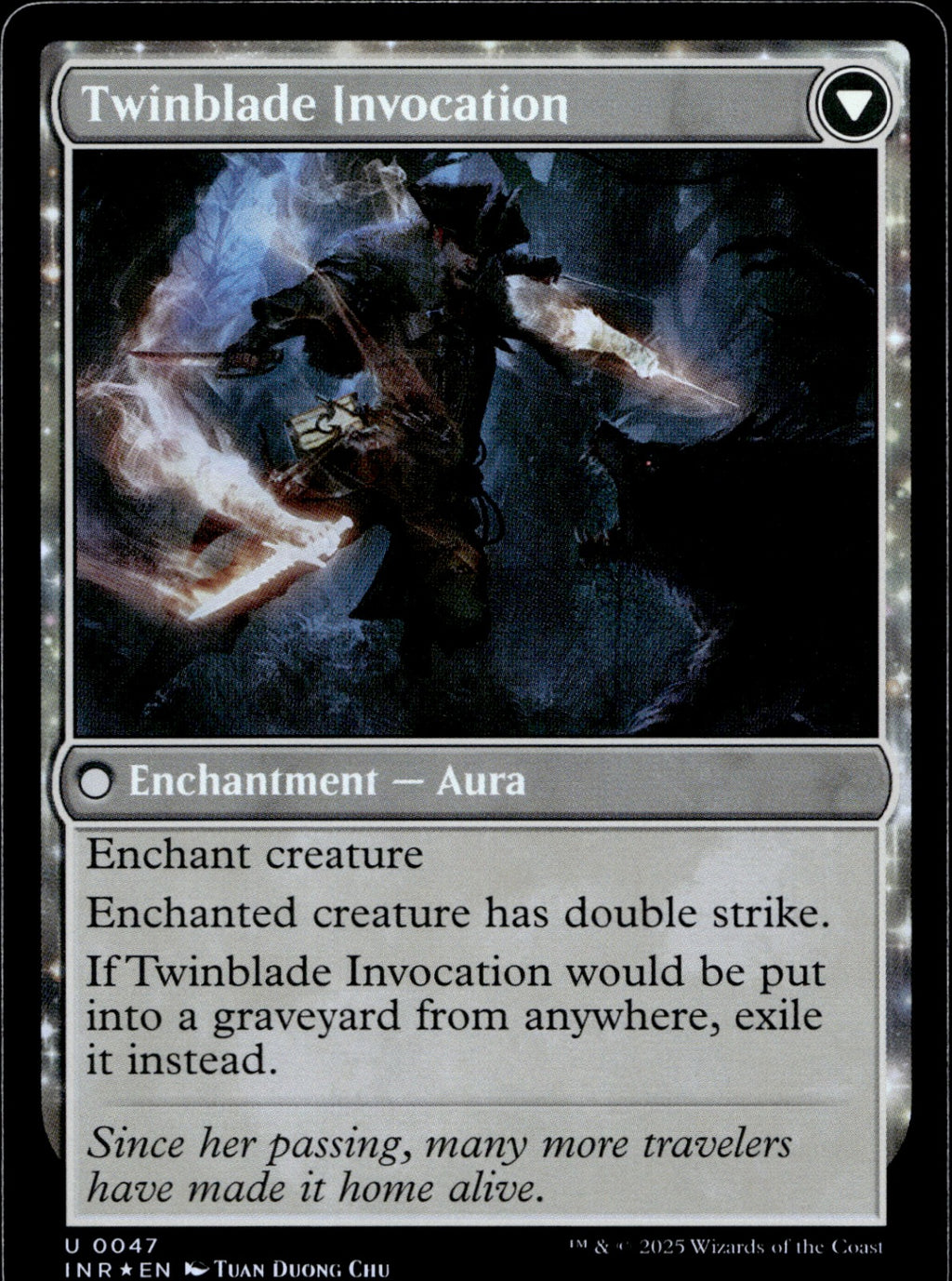 Twinblade Geist #47 Foil Innistrad Remastered NM