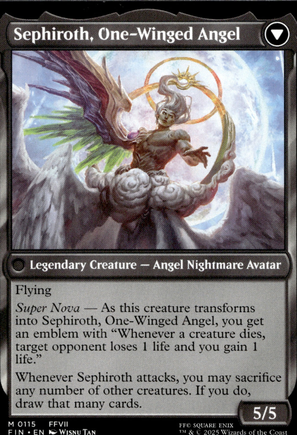Sephiroth, Fabled SOLDIER #115 FINAL FANTASY NM