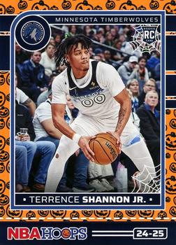 Terrence Shannon Jr. #266 RC 2024-25 Hoops Haunted Orange Minnesota Timberwolves NM