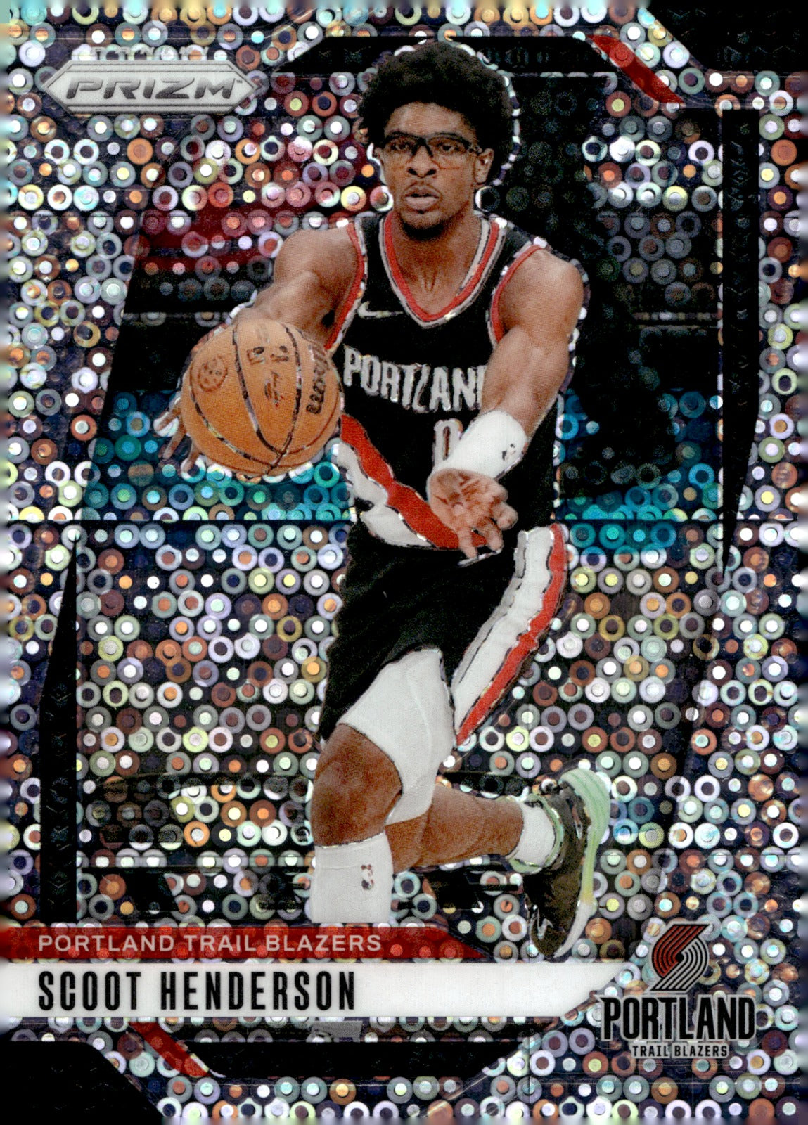 Scoot Henderson #94 2024-25 Panini Prizm Fast Break Portland Trail Blazers NM