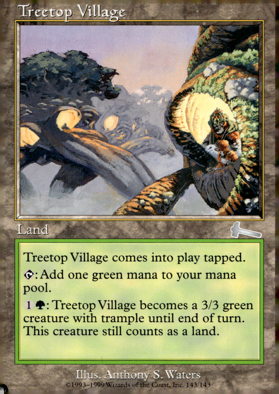 Treetop Village #143 Urza's Legacy NM