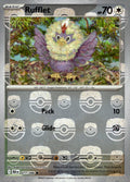 Rufflet (Master Ball Pattern) 077/086 Holo SV: Black Bolt NM