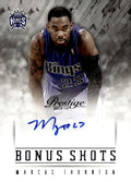 Marcus Thornton #8 2013-14 Panini Prestige - Bonus Shots Autographs Blue Sacramento Kings NM