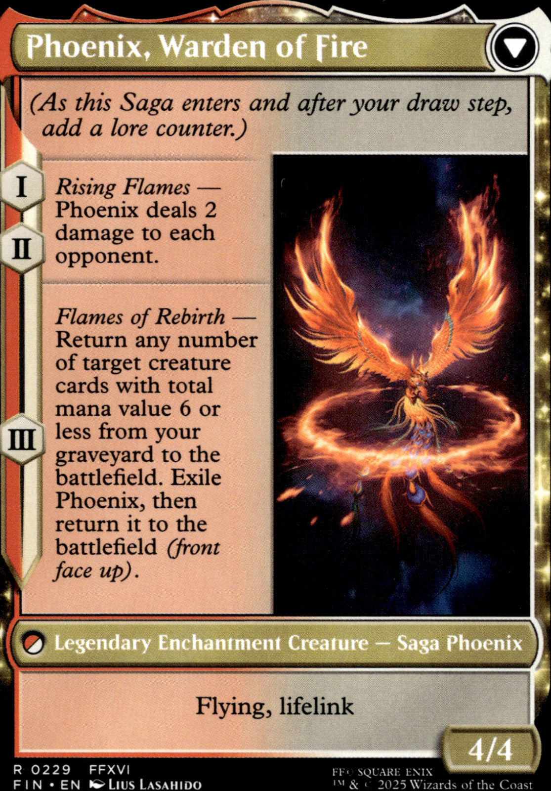 Joshua Phoenixs Dominant #229 FINAL FANTASY NM