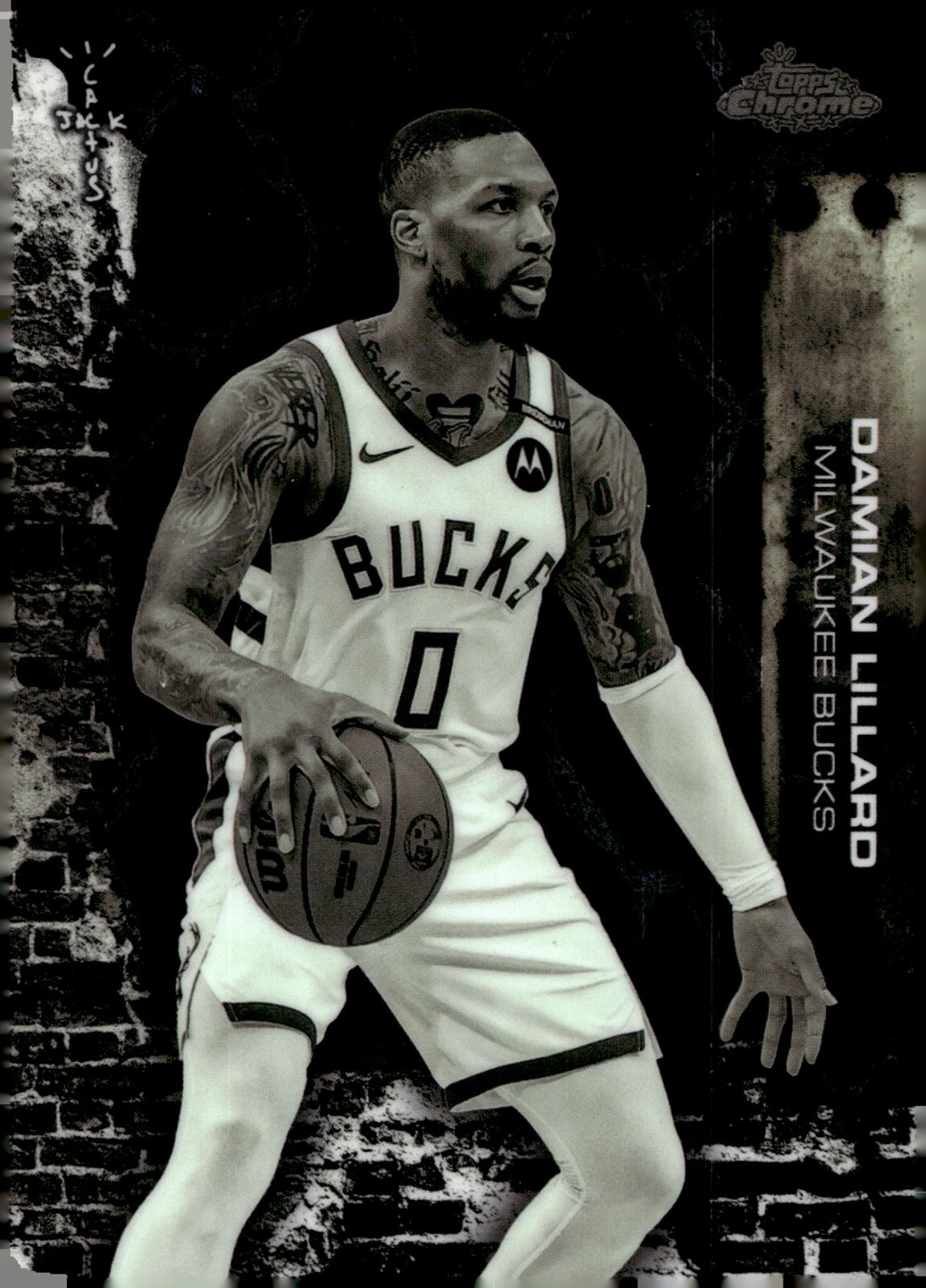 Damian Lillard #18 Topps Cactus Jack NM