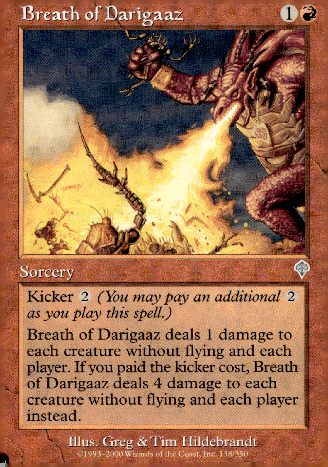 Breath of Darigaaz #138 Invasion NM
