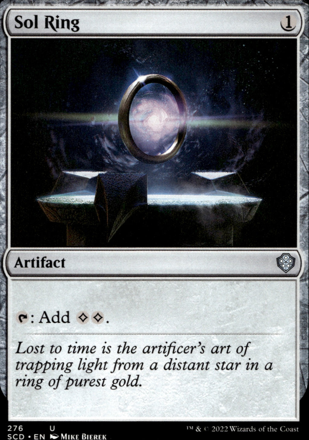 Sol Ring #276 Starter Commander Decks NM