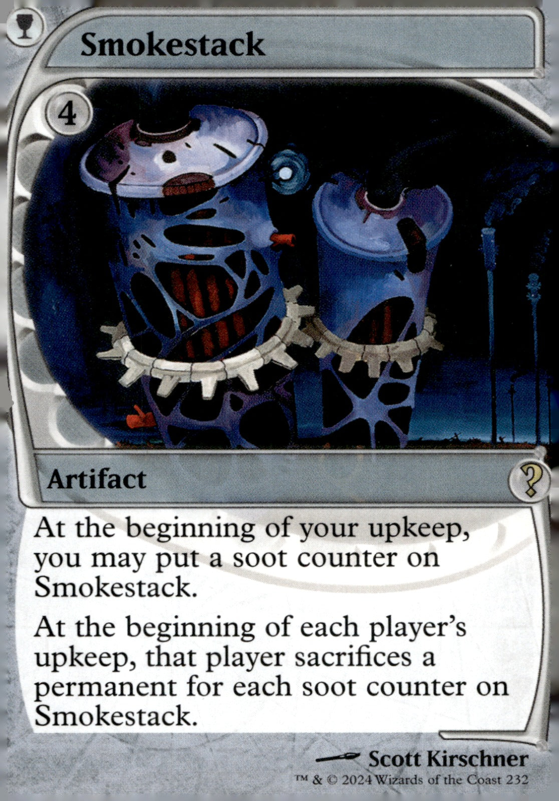 Smokestack (Future Sight) #232 Mystery Booster 2 NM
