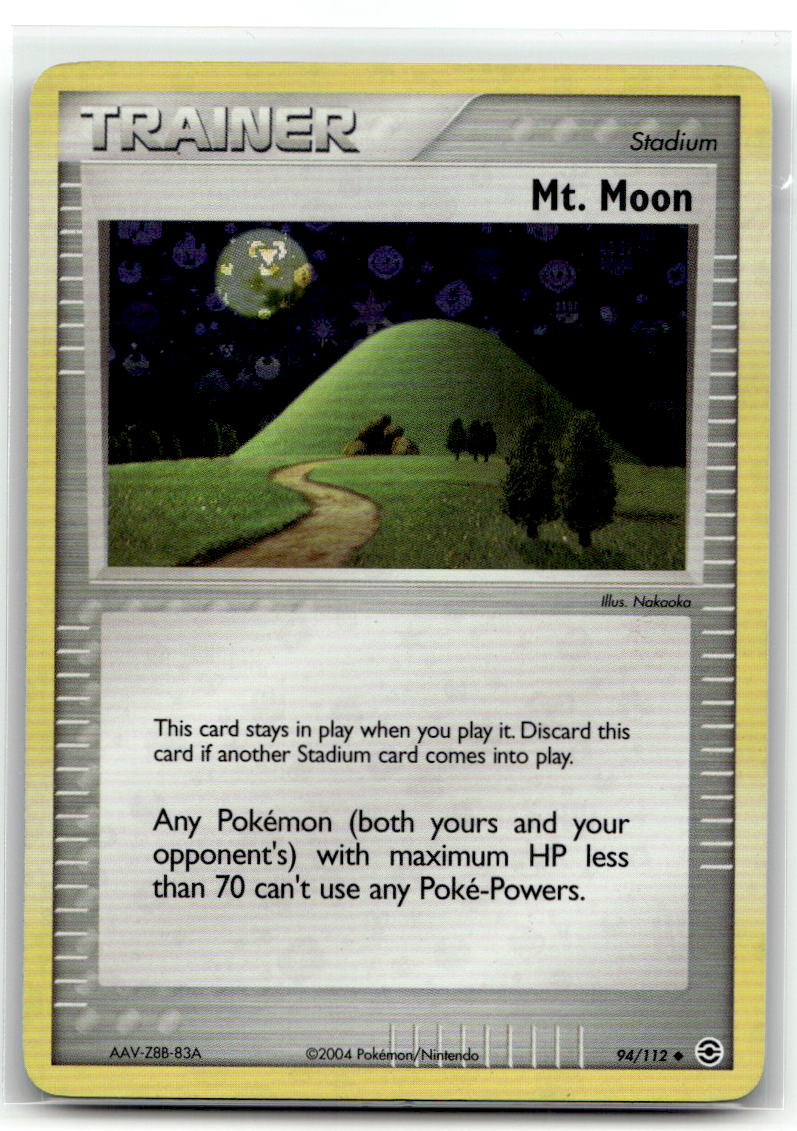 Mt. Moon 94/112 Reverse Holo EX FireRed & LeafGreen MP