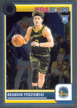 Brandin Podziemski #15 RC 2023-24 Hoops Premium Stock Base Golden State Warriors NM