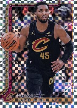Donovan Mitchell #69 2025-26 Topps Chrome X-Fractor Cleveland Cavaliers NM