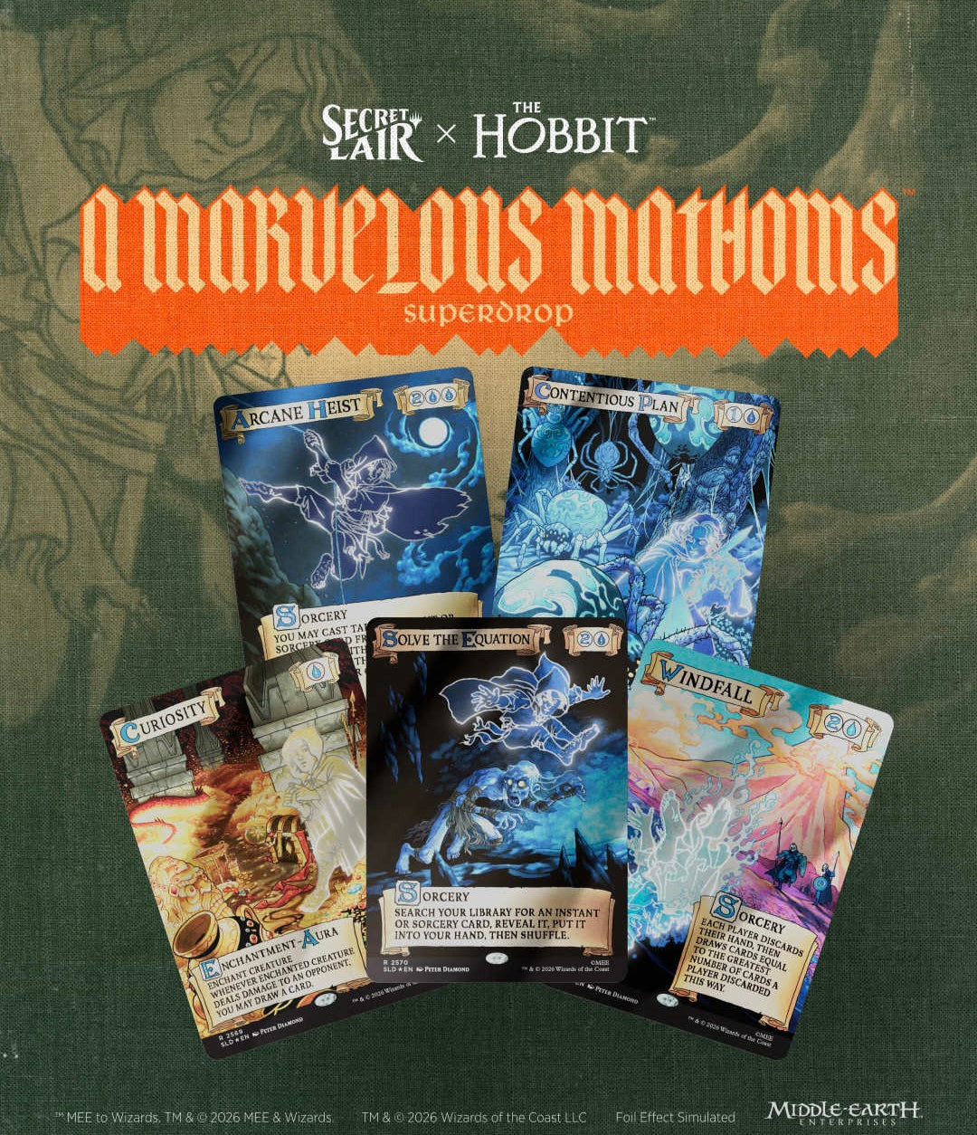 Magic the Gathering: Secret lair - The Hobbit: He Who Walks Unseen