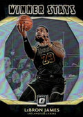 LeBron James #20 2020-21 Donruss Optic Winner Stays Holo Los Angeles Lakers NM